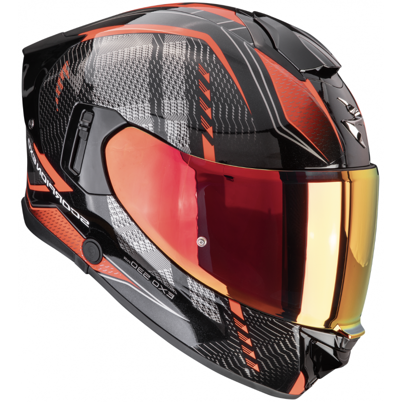 Мотошлем Scorpion EXO-530 Мотошлем Air Theras Black/Red купити від